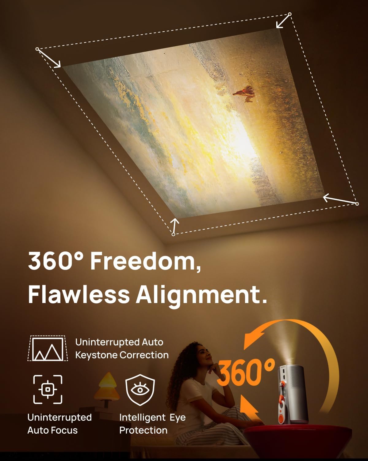 🚦Last Day For Clearance✨ XGIMI MoGo 4 2025 NEW Portable Projector